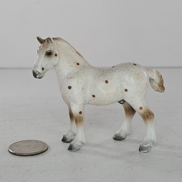 Breyer Stablemate Red Leopard Drafter Horse Crazy Surprise Series 2 #97261 - Picture 6 of 6